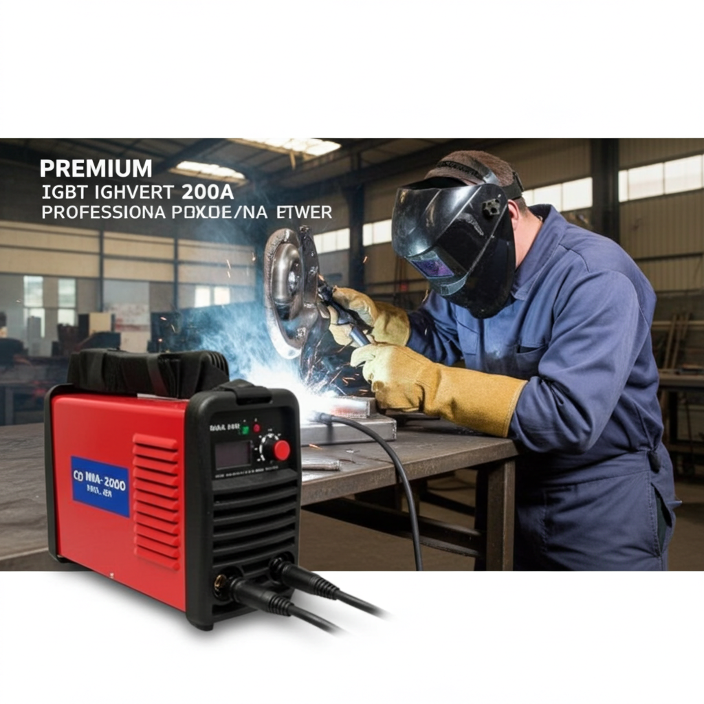 Soldadora Inversora MMA IGBT – Potencia Profesional